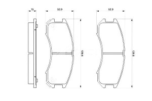 Klocki Hamulcowe Ford Usa Probe I Mazda 6 626 Iii