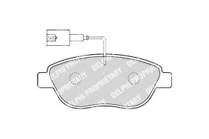 Klocki Hamulcowe Abarth 500 / 595 / 695 Citroen C4