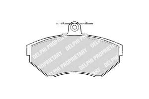 Klocki Hamulcowe Audi A4 Vw Passat 1.6-2.8 02.88-0