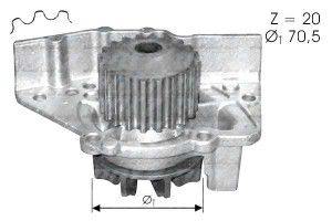 Pompa Wody Suzuki Dolz