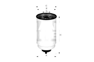Filtr Paliwa New Holland 03- Mann-filter
