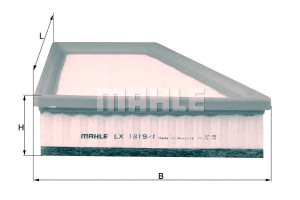 Filtr Powietrza Renault Mahle