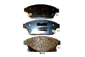 Klocki Hamulcowe Chevrolet Przód Cruze Japanparts