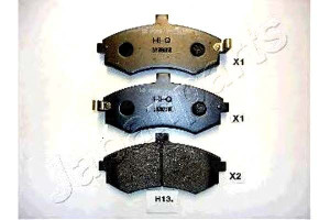 Klocki Hamulcowe Hyundai Przód Matrix Japanparts
