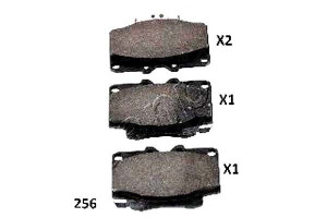 Klocki Hamulcowe Toyota Przód Landcr. Japanparts