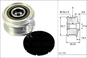 Koło Pasowe Alternatora Opel 1,2 1,4 09- Corsa D M