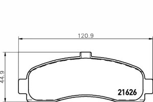 Klocki Hamulcowe Nissan Przód Micra 93- Textar