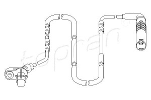 Czujnik Abs Bmw 3 1.6-3.2 12.97-12.07 Topran