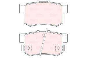 Klocki Hamulcowe Valeo 43022sz3a01 43022s9ae52 430