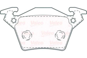 Klocki Hamulcowe T Db Vito 96- Valeo