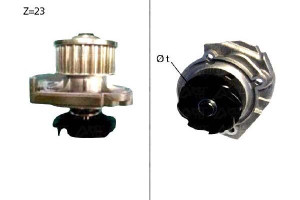 Pompa Wody Fiat 1,216v 99- Valeo