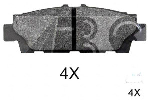 Klocki Hamulcowe Lexus Es300 91-94 Tył A.b.s.