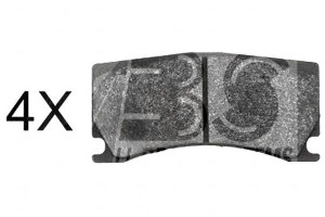 Klocki Hamulcowe Jaguar Xk 06- Tył A.b.s.