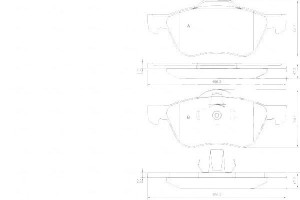 Klocki Hamulcowe Nissan Primera 99-01 A.b.s.