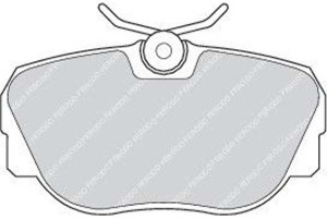 Klocki Hamulcowe Bmw 3 (e30) Z1 1.6-2.7 09.82-06.9