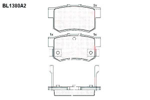 Klocki Hamulcowe Honda Accord Insight Legend Rover