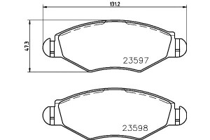 Klocki Hamulcowe Mintex 425320 425228 1609252980 4