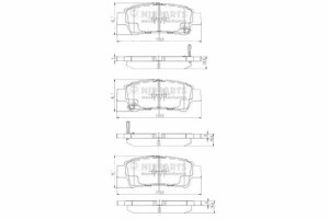 Klocki Hamulcowe Toyota Previa (acr3_) 2.0 D-4d Ni