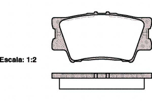 Klocki Hamulcowe Toyota Rav-4 15.4mm Wva24338 Road