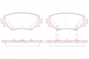Klocki Hamulcowe Tył Mazda 3 13> Roadhouse Roadhou