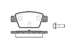 Klocki Hamulcowe Alfa Romeo Mito Fiat Bravo Multip