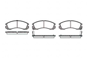 Klocki Hamulcowe Mitsubishi Eclipse L200 Outlander