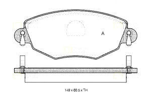 Klocki Hamulcowe Ford Mondeo Jaguar X Type * Kpl S