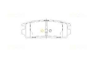 Klocki Hamulcowe Tył Chevrolet Captiva Opel Antara