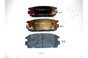 Klocki Hamulcowe Ashika 720060003 58302h1a00 58302