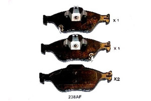 Klocki Hamulcowe Toyota Yaris 1.0 Vvt-i 06-> Ashik