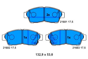 Klocki Hamulcowe Toyota Camry Carina E Celica Coro