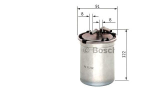 Filtr Paliwa Mercedes Om628 400cdi W220 W463 Bosch