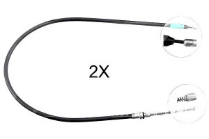 Linka Hamulca Ręcznego Smart Roadster 03-05 A.b.s.