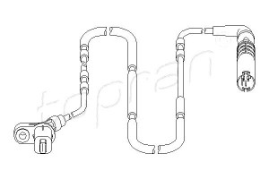 Czujnik Abs Bmw 3 1.6-3.2 12.97-12.07 Topran