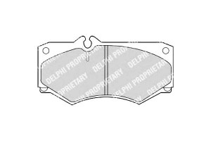 Klocki Hamulcowe Mercedes 207-310 Delphi Ham