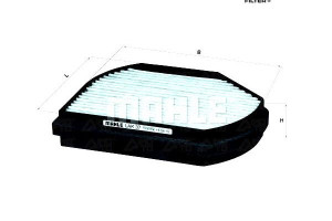 Filtr Kabiny Z Węglem Mercedes C T-model (s202) C