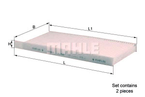 Filtr Kabiny Renault Mahle