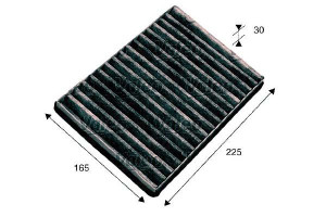 Filtr Kabiny Z Węglem Bmw 7 (e65 E66 E67) 3.0-6.0