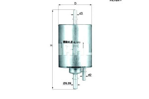 Filtr Paliwa Audi A4 A6 1.8-5.2 11.98-08.11 Knecht