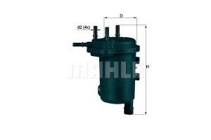 Filtr Paliwa Renault Nissan Mahle