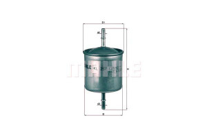 Filtr Paliwa Mahle 30636704 0 Pp8663 G11465