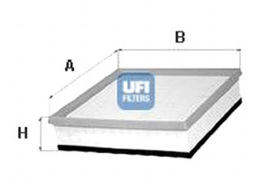 Filtr Powietrza Bmw 1 F20 116-125d 11- Ufi
