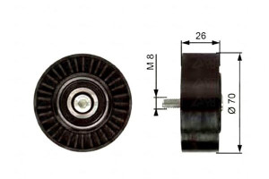 Rolka Prowadząca Pasek Bmw 1 (e87) 3 (e90) 3 (e91)