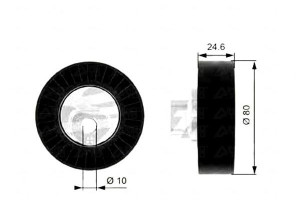Rolka Prowadząca Pasek Bmw 3 (e36) 3 (e46) 3 (e90)