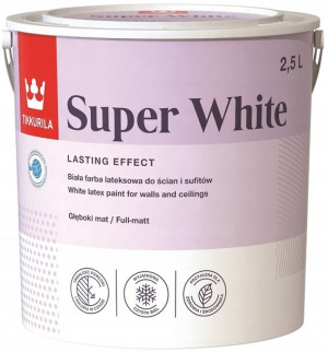 Farba Tikkurila Super White 2.5L