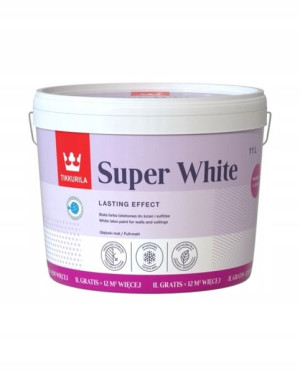 Farba Tikkurila Super White 11L