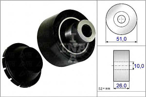 Rolka Paska Wielorowk. Ford 1,4tdc Ina