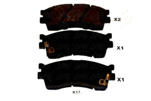 Klocki Hamulcowe Kia Przód Rio Japanparts