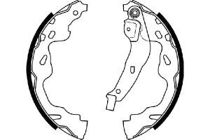 Szczęki Hamulcowe Citroen C1 C1 Ii C-elysee Opel A