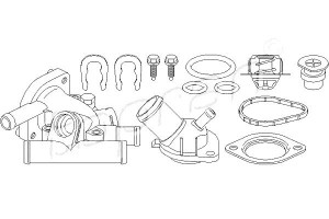 Termostat (89c W Obudowie) Renault Clio Ii Espace